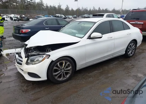2015 Mercedes-Benz C 300 Luxury/Sport from USA, damaged, VIN 55SWF4JB9FU080360